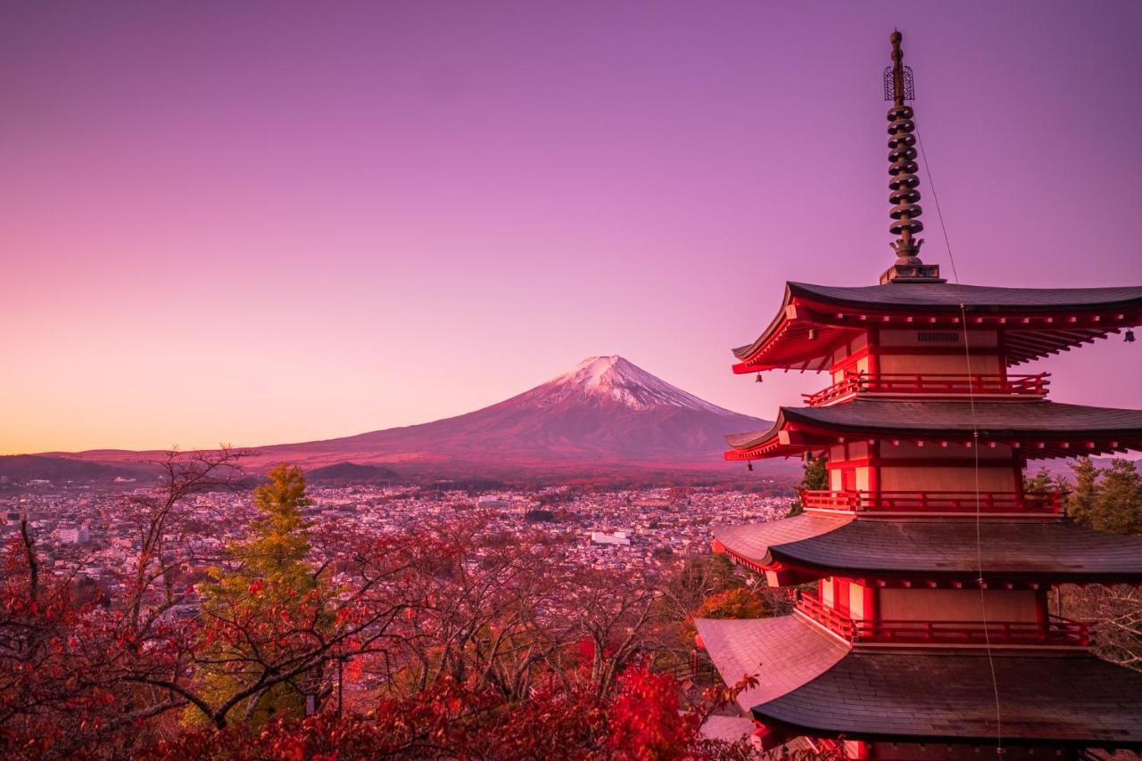Ryokan Fuji Heights Фудзикавагутико Экстерьер фото